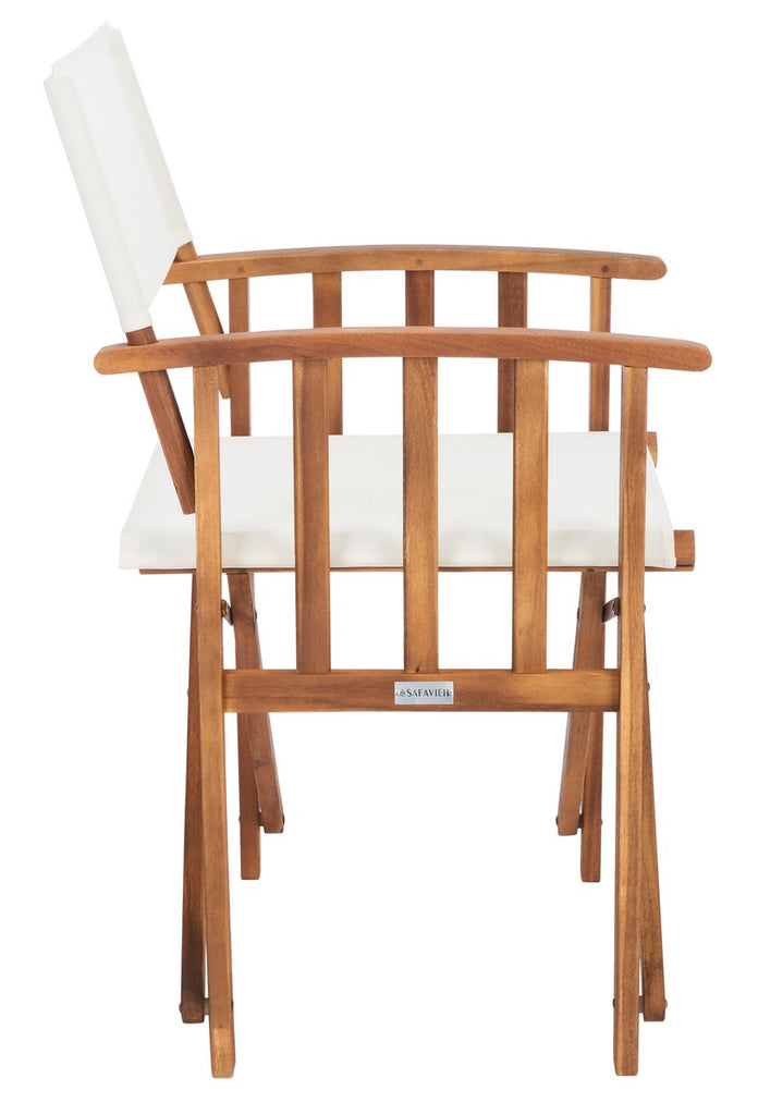 Safavieh  Laguna Director Chair - Natural/Beige (Set of 2)