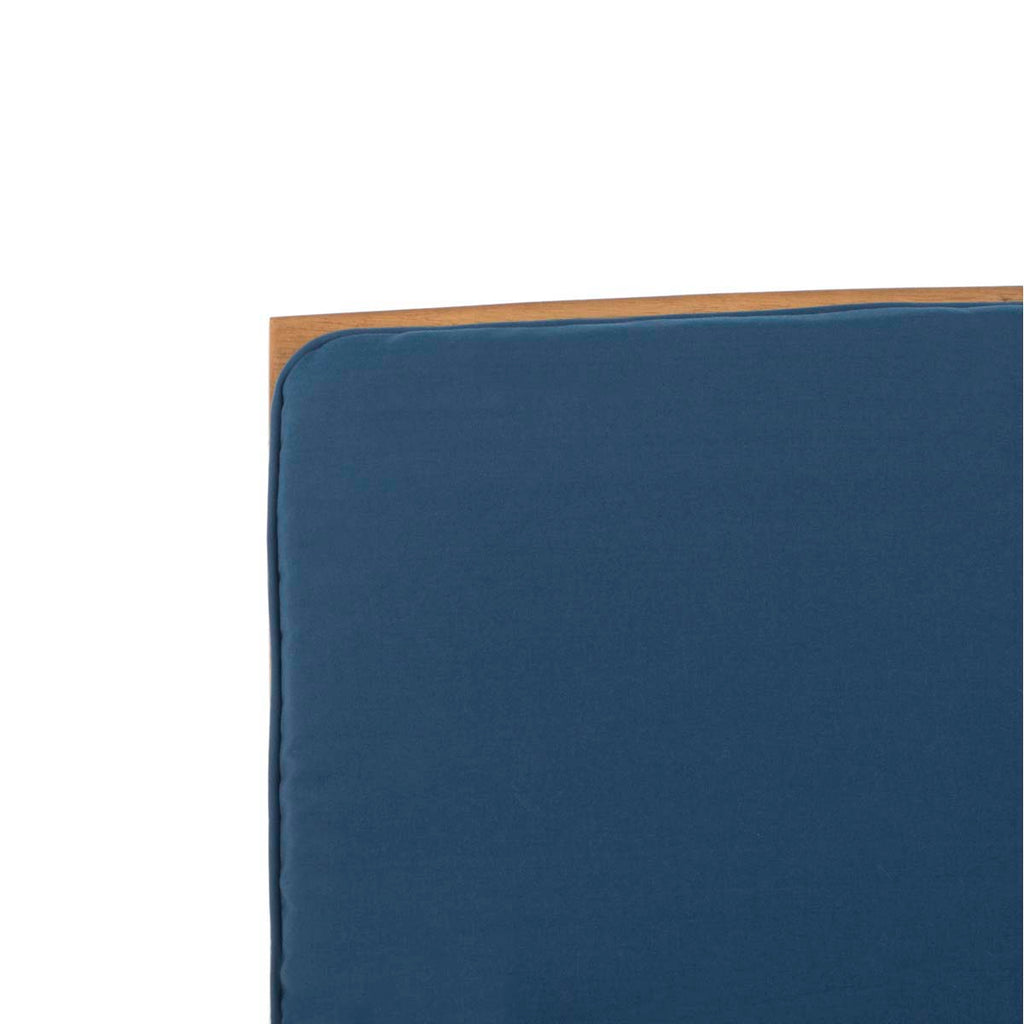 Safavieh Fontana 4 Pc Outdoor Set - Natural/Navy