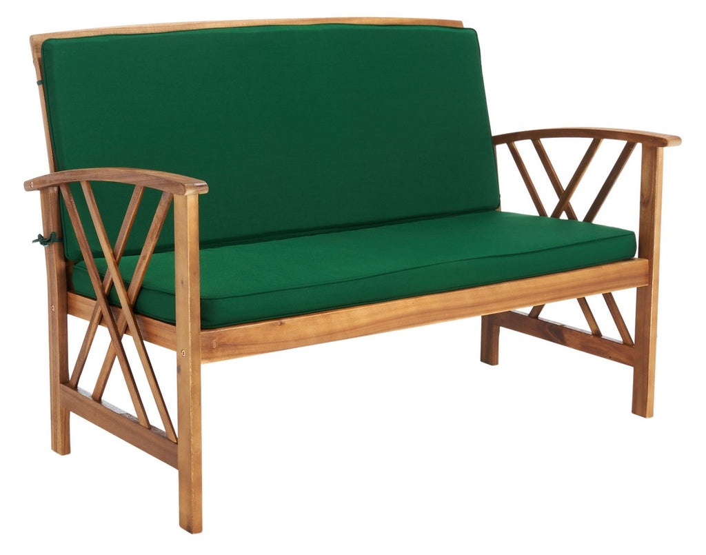 Safavieh Fontana 4 Piece Outdoor Set - Natural / Green