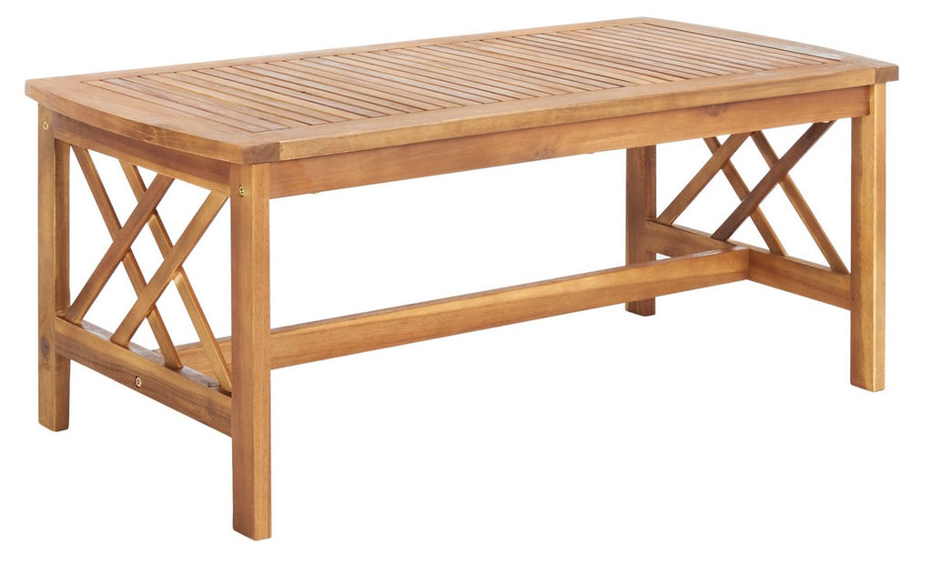 Safavieh Fontana 4 Piece Outdoor Set - Natural / Green
