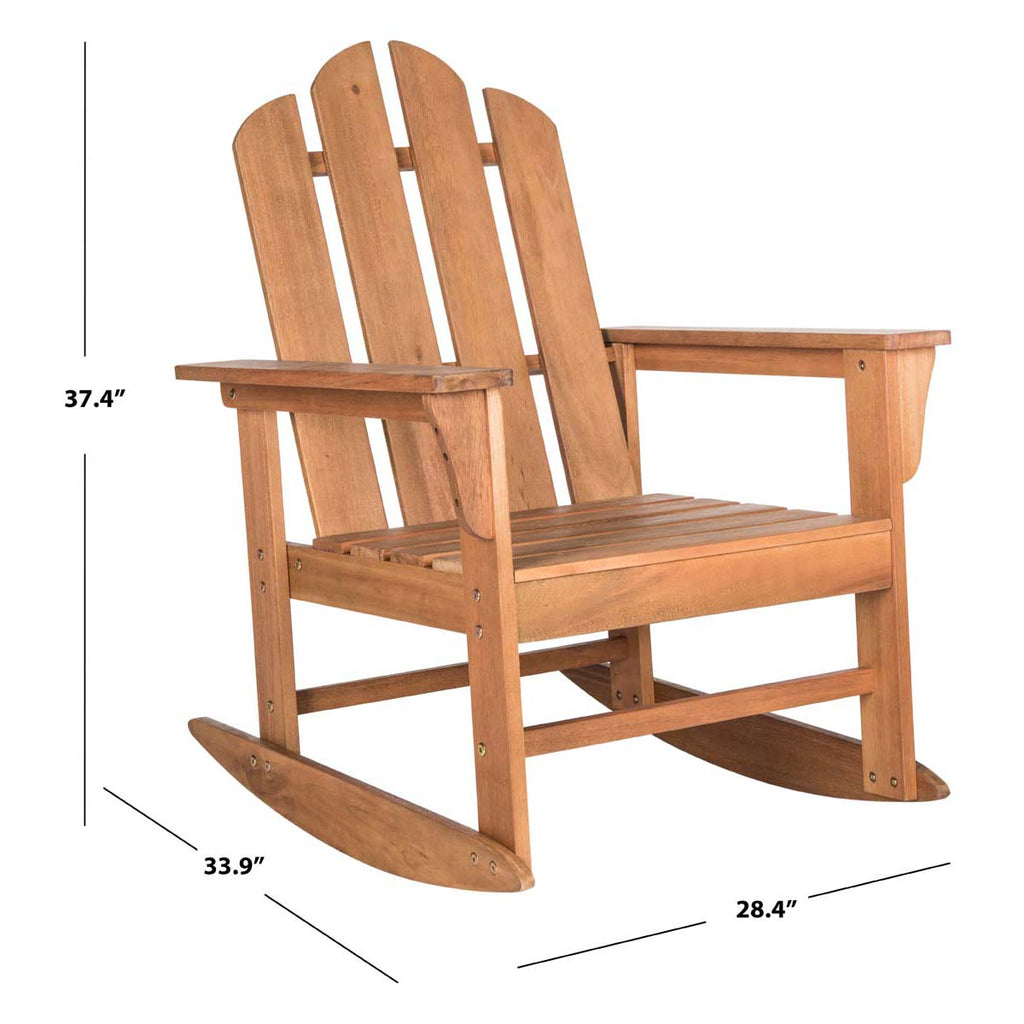 Safavieh Moreno Rocking Chair - Natural