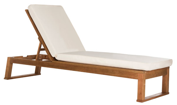 Safavieh Solano Sunlounger - Natural/Beige