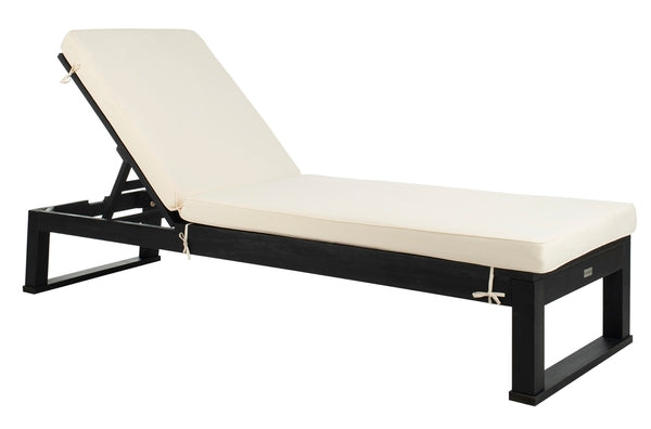 Safavieh Solano Sunlounger - Black/Beige