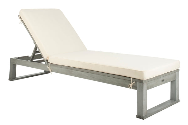 Safavieh Solano Sunlounger - Grey/Beige