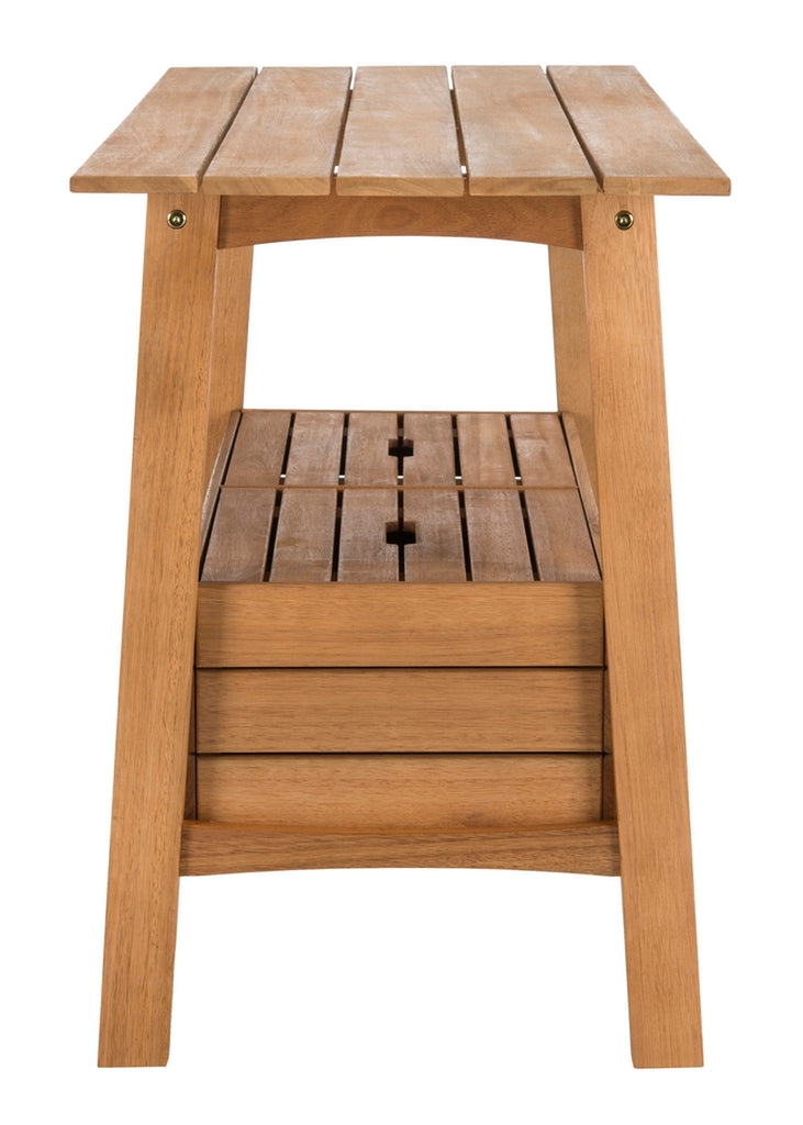 Safavieh Bertie Tea Trolley - Natural