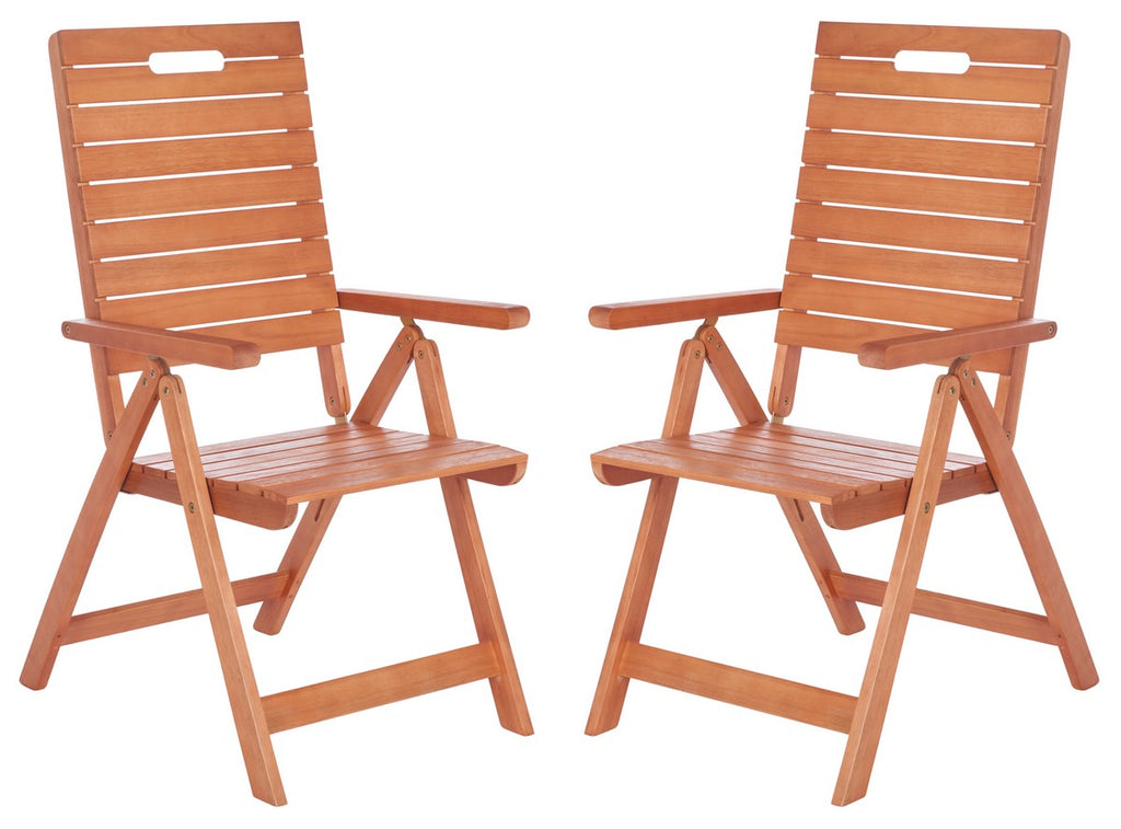 Safavieh Rence Folding Chair - Natural (Set of 2)