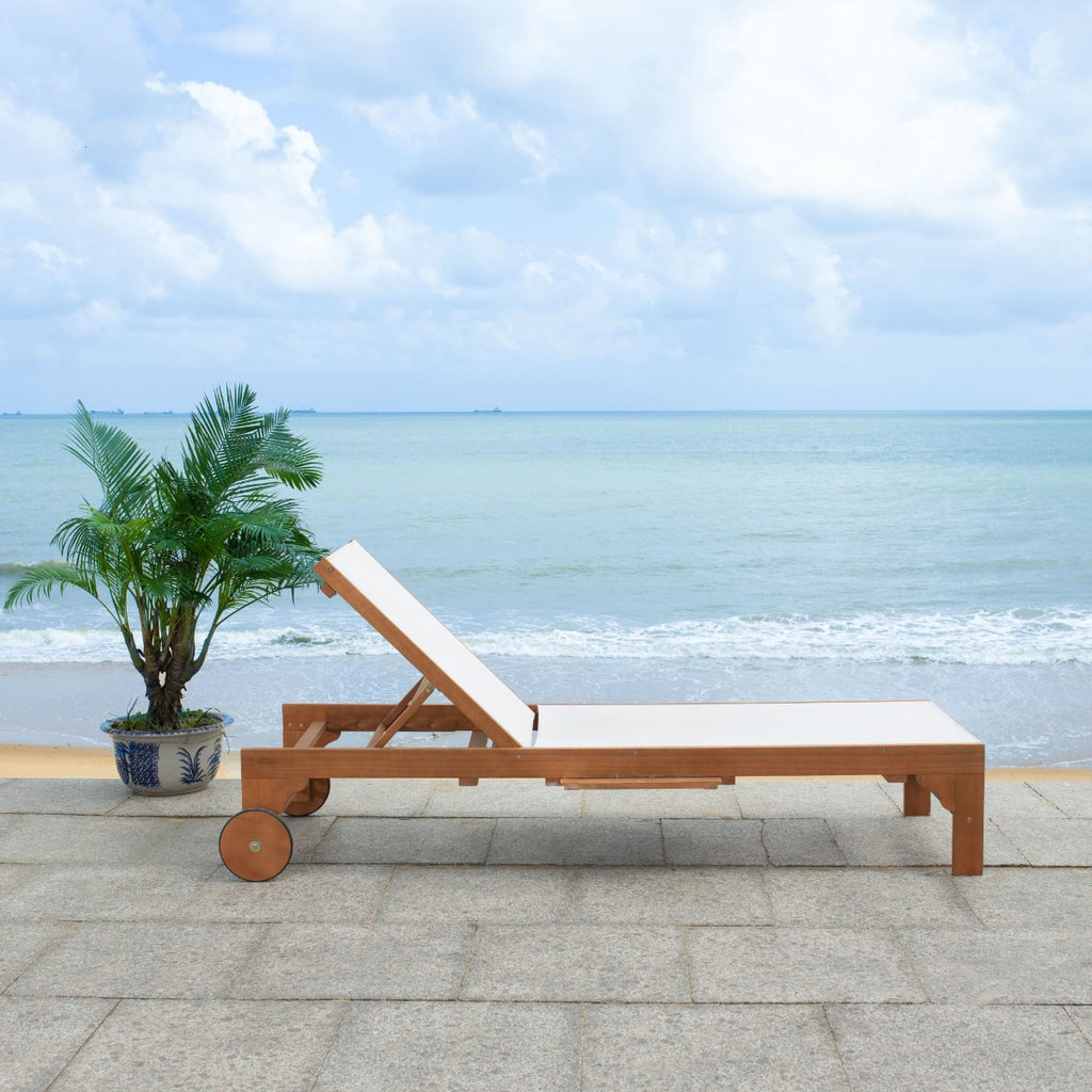 Safavieh Ralden Sunlounger - Natural/Beige