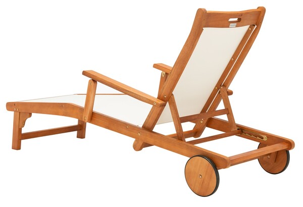 Safavieh Kamson Sunlounger - Natural/Beige