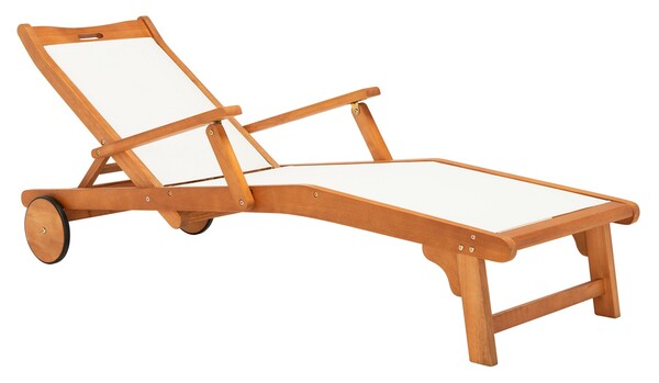 Safavieh Kamson Sunlounger - Natural/Beige