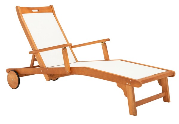 Safavieh Kamson Sunlounger - Natural/Beige
