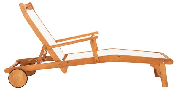 Safavieh Kamson Sunlounger - Natural/Beige