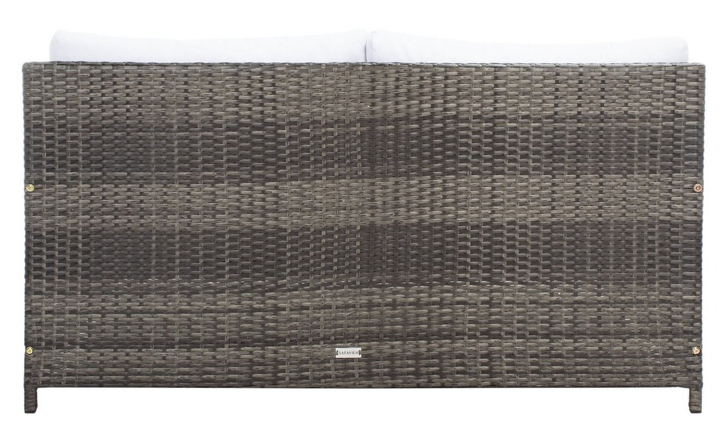 Safavieh Cadeo Daybed - Grey Brown / White