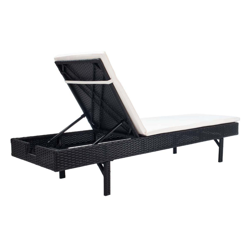 Safavieh Cam Sunlounger - Black