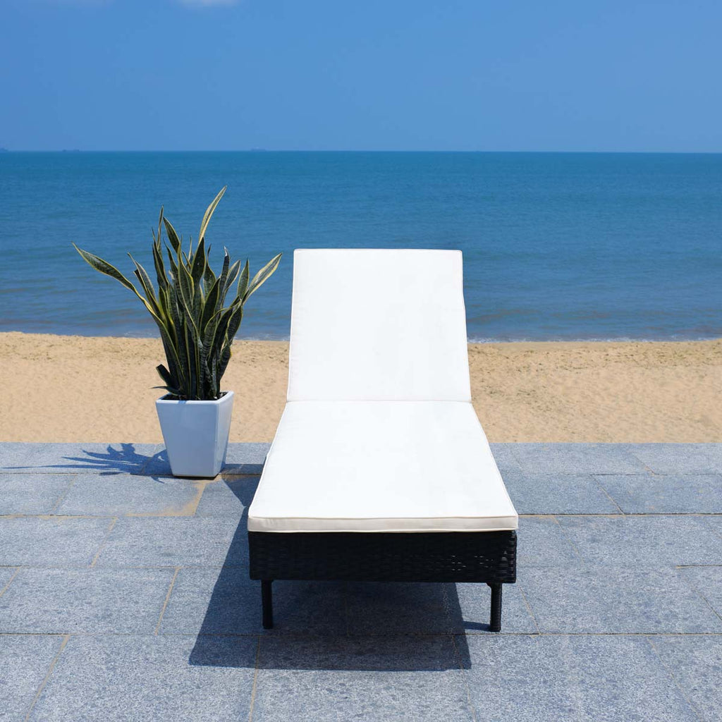 Safavieh Cam Sunlounger - Black