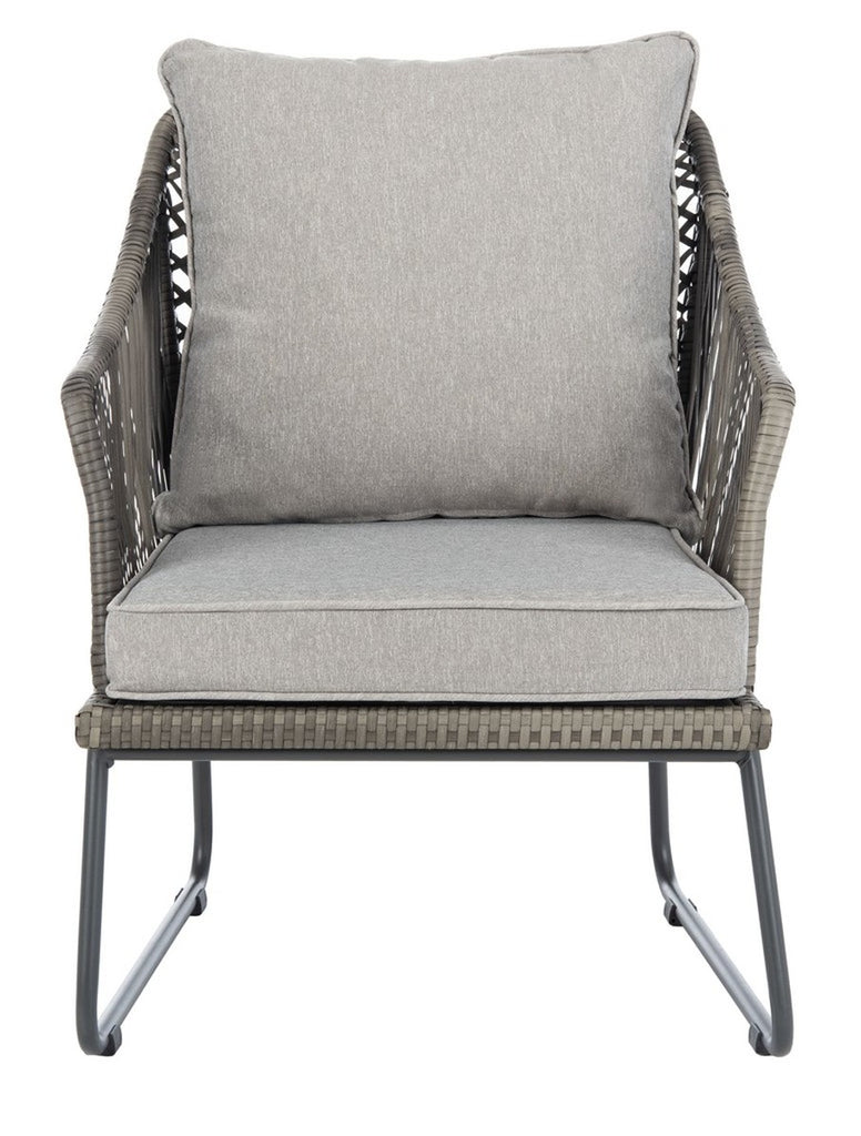 Safavieh Jensen 3Pc Lounge Set - Grey/Grey