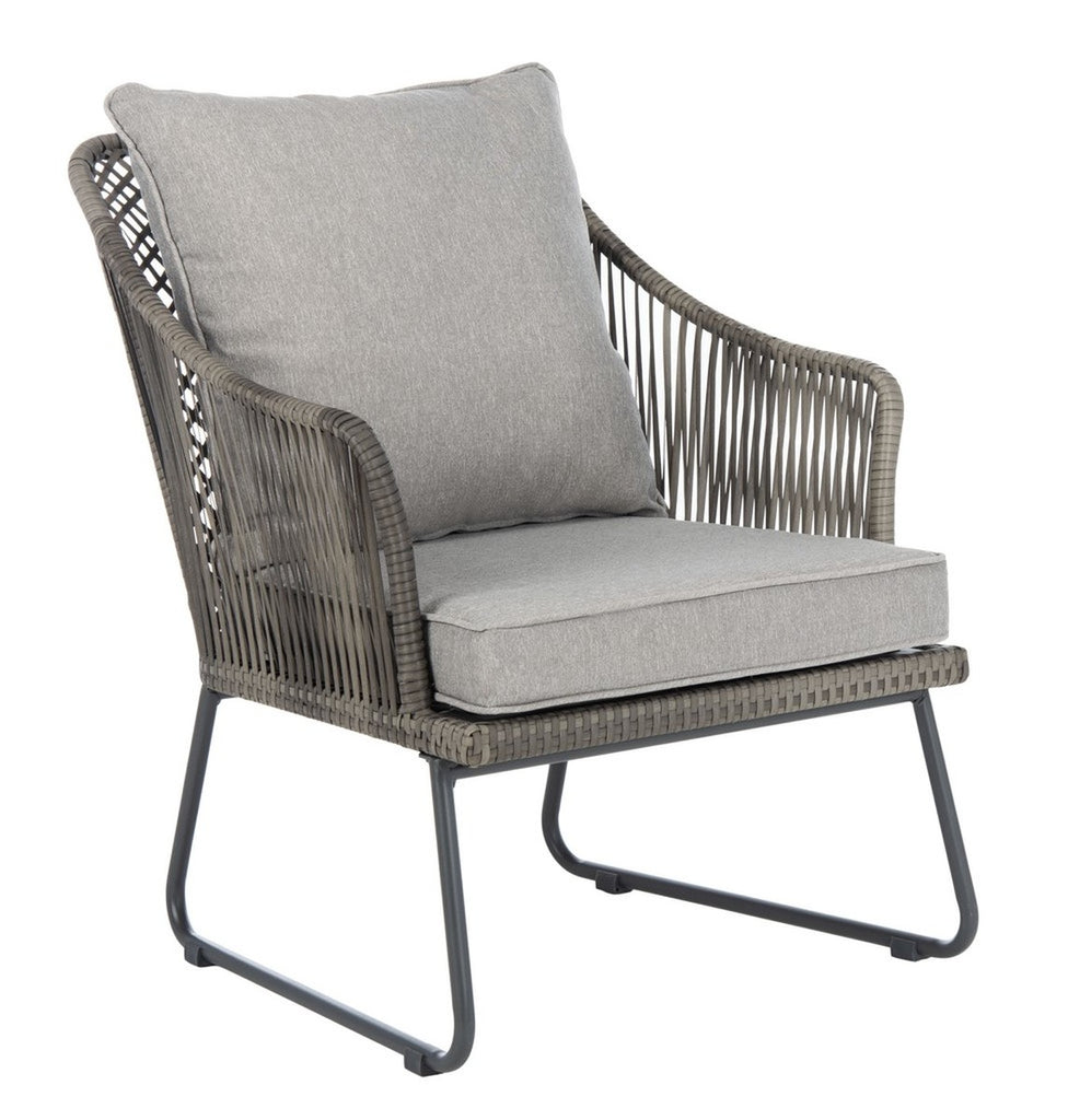 Safavieh Jensen 3Pc Lounge Set - Grey/Grey