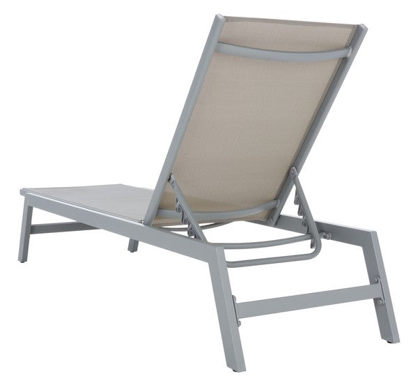 Safavieh Fionne Sunlounger - Silver / Grey