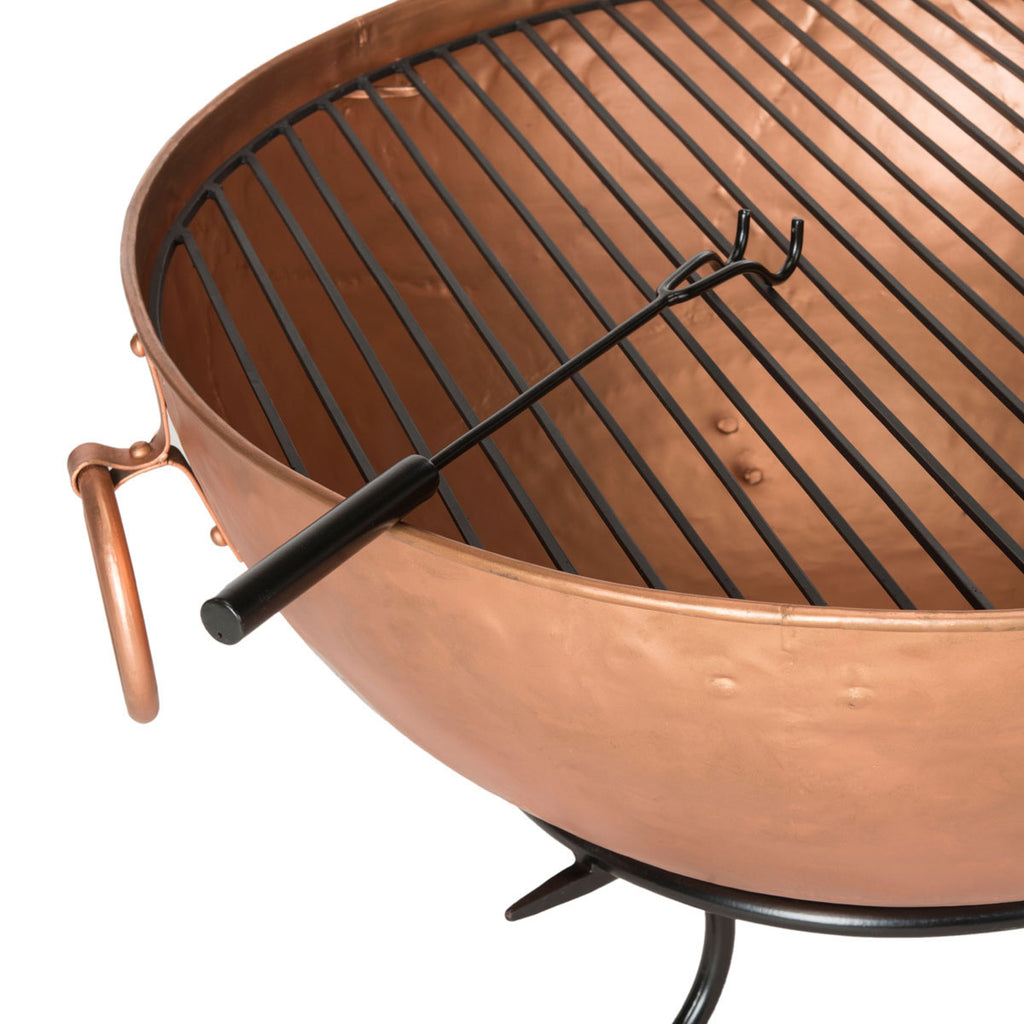 Safavieh Bangkok Fire Pit - Copper/Black