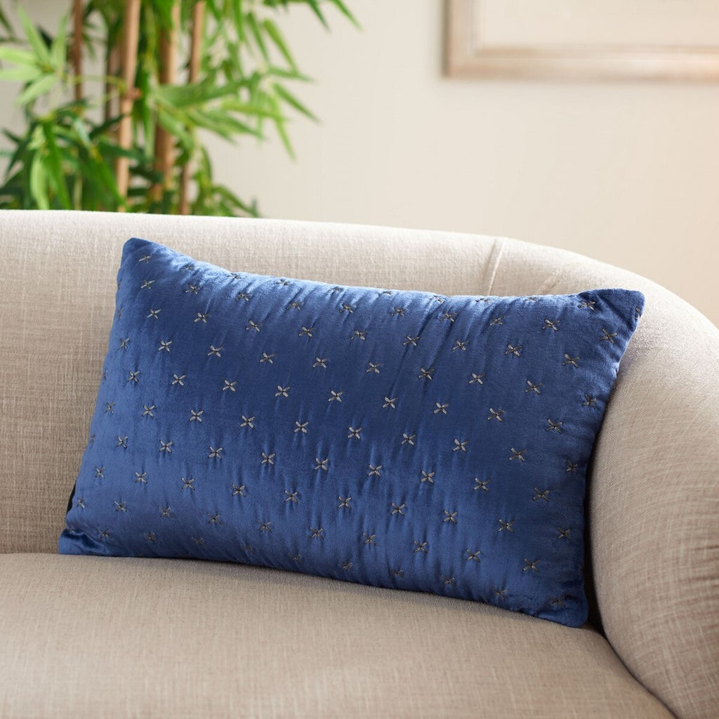 Safavieh Deana Pillow - Royal Blue