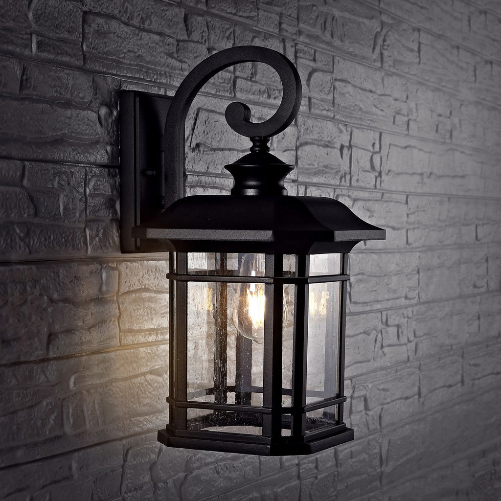 Safavieh Cendra Outdoor Wall Lantern-Black