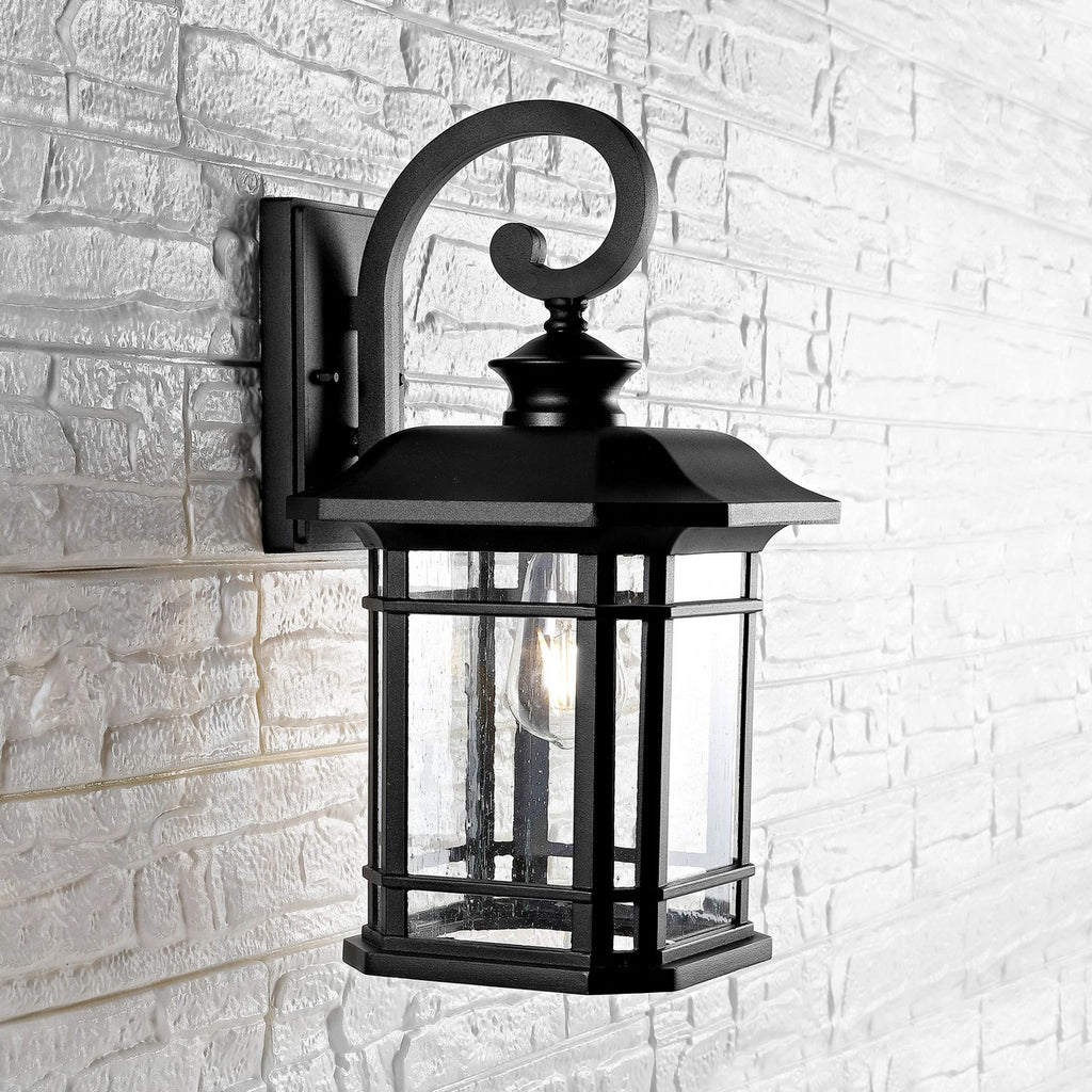 Safavieh Cendra Outdoor Wall Lantern-Black