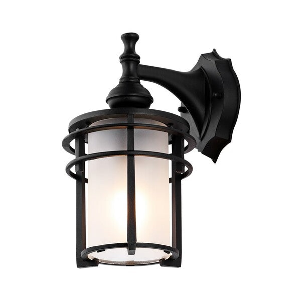 Safavieh Adisyn Outdoor Wall Sconce - Black (Set of 2)