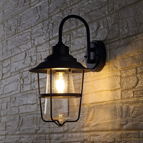 Safavieh Penber Outdoor Wall Sconce - Black