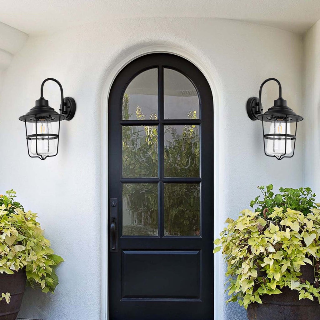Safavieh Penber Outdoor Wall Sconce - Black
