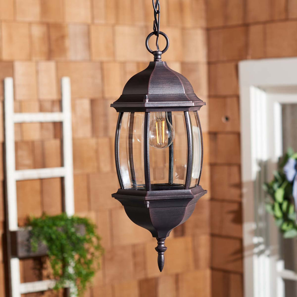 Safavieh Grazia Outdoor Pendant - Oil Rubbed Bronze