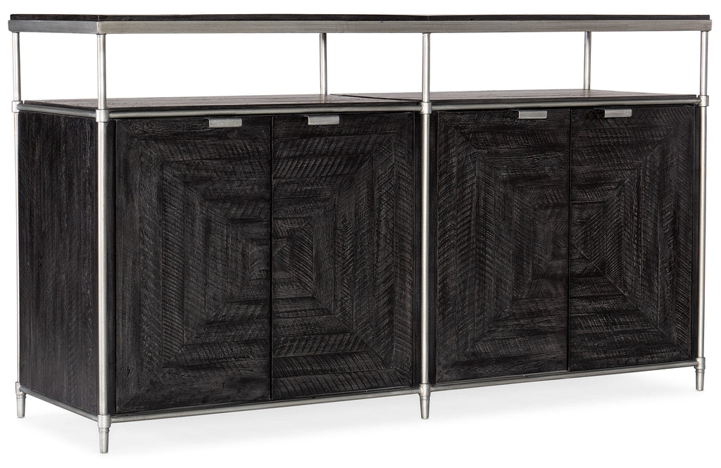 St. Armand Entertainment Console | Hooker Furniture - 5601-55460-BLK