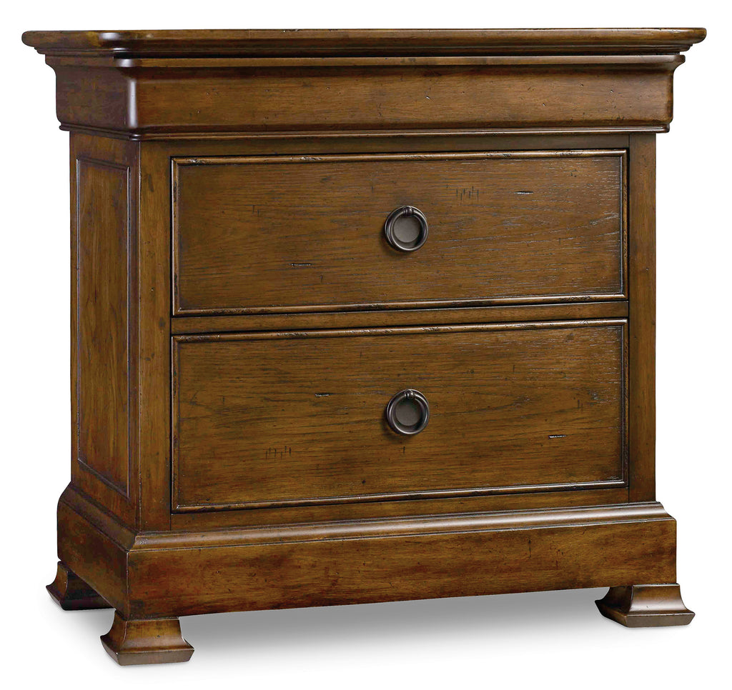 Archivist Three-Drawer Nightstand | Hooker Furniture - 5447-90016