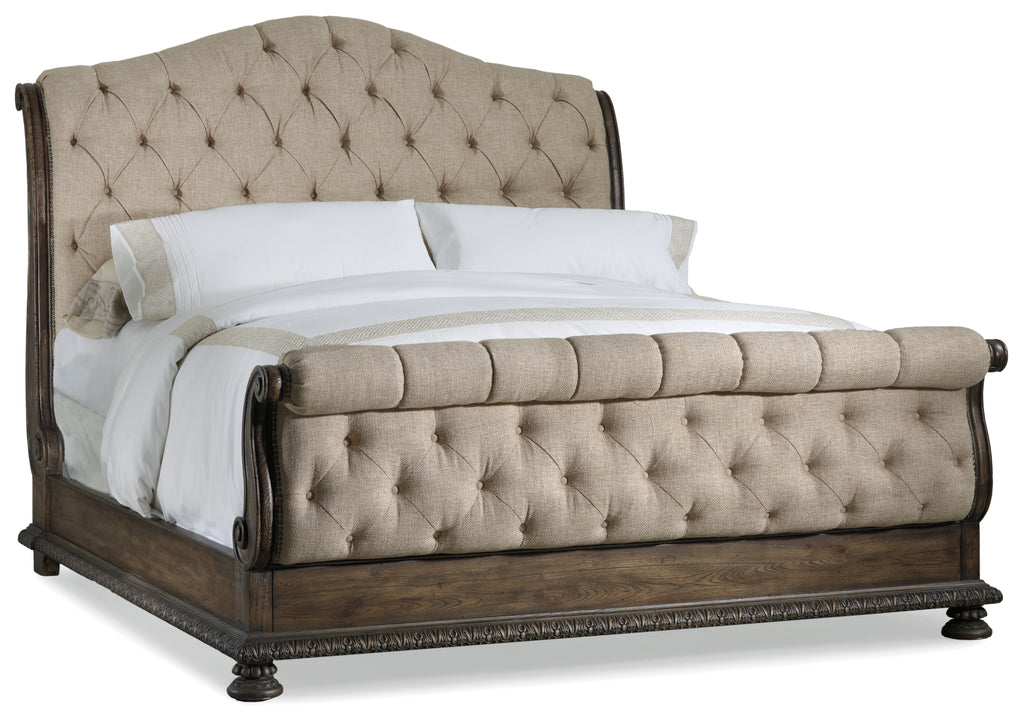 Rhapsody Queen Tufted Bed | Hooker Furniture - 5070-90550