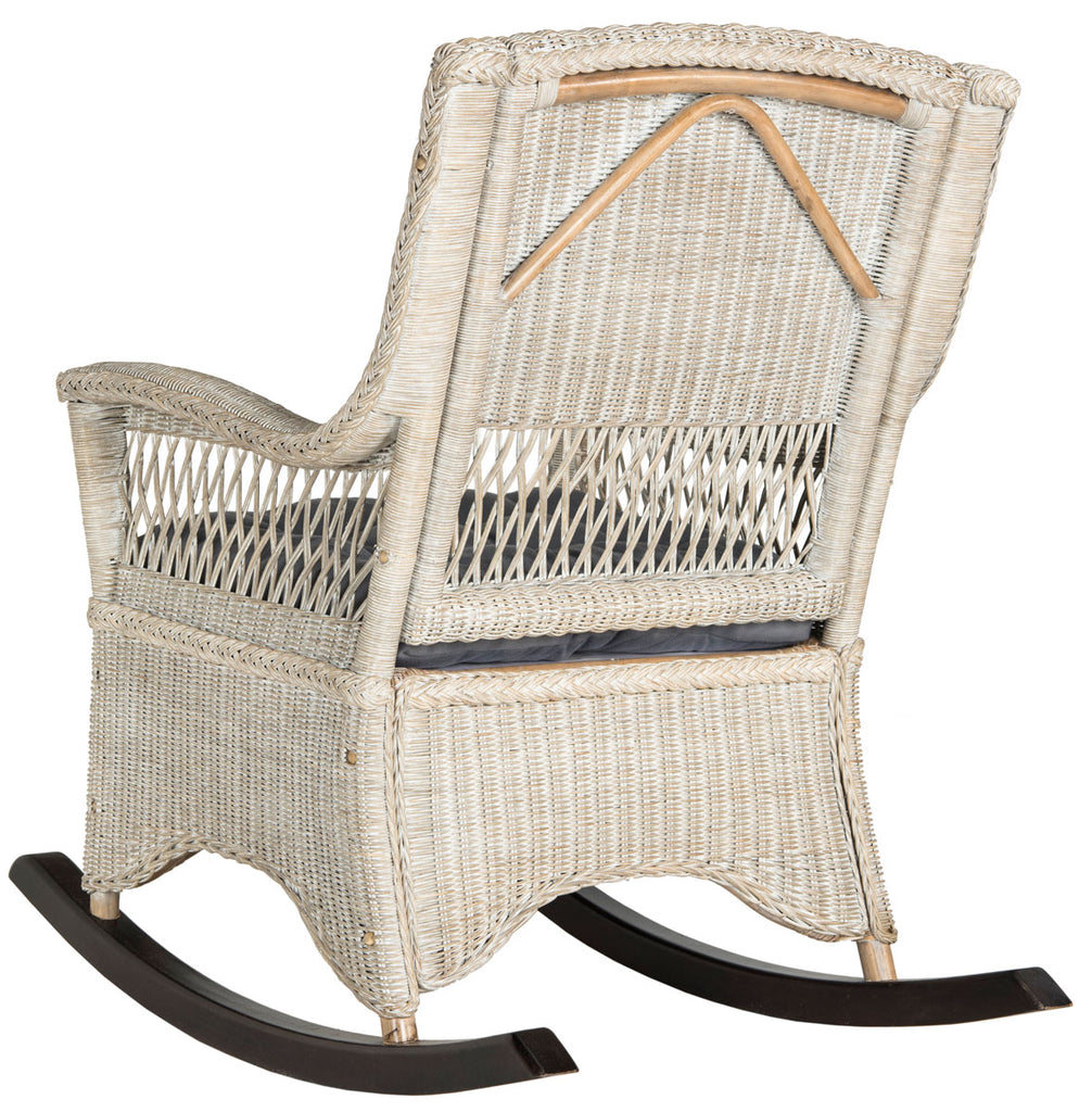 Safavieh Aria Rocking Chair - Antique / Grey