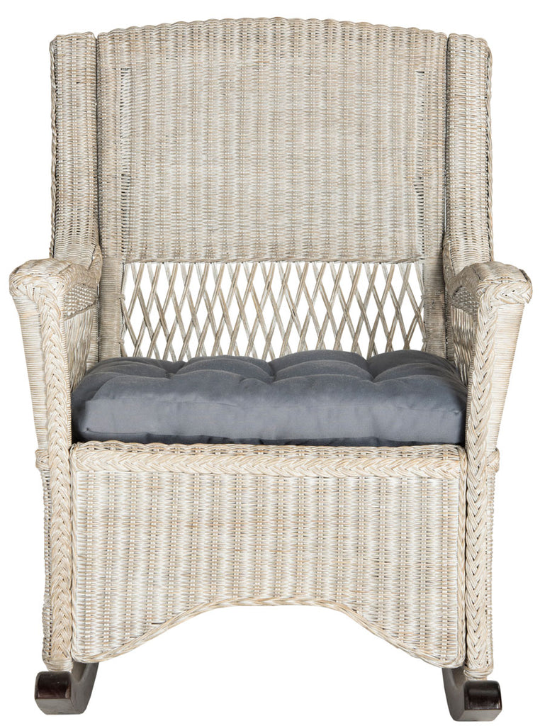 Safavieh Aria Rocking Chair - Antique / Grey