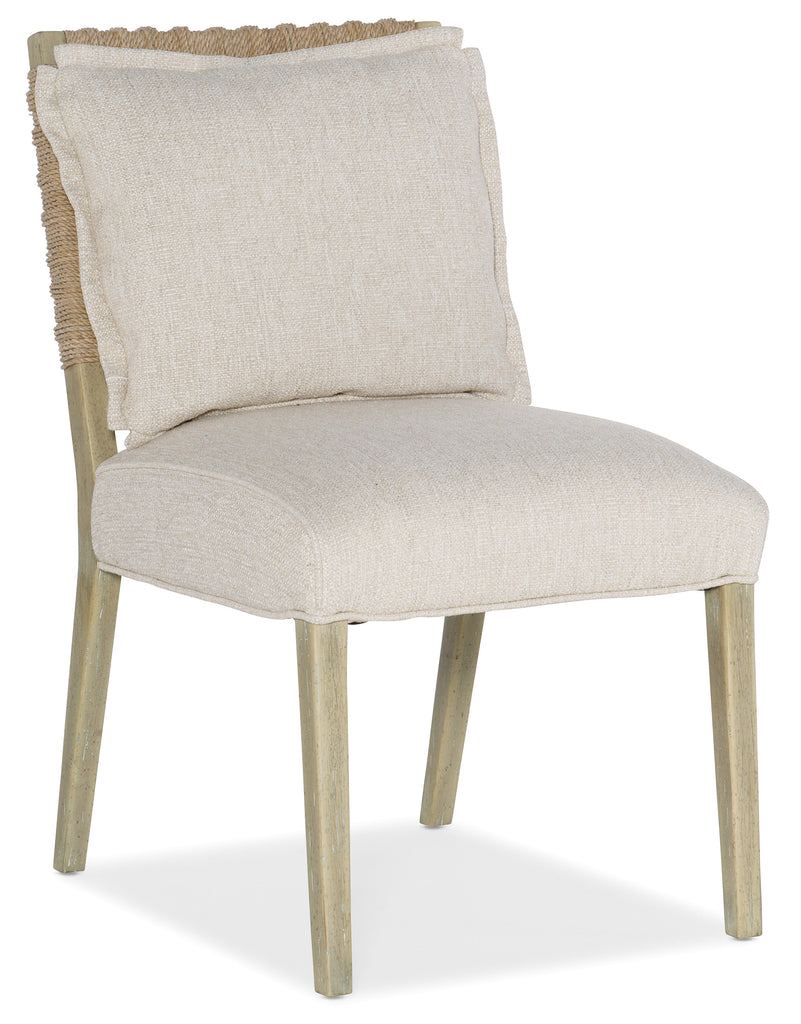 Surfrider Woven Back Side Chair-2 per ctn/price ea | Hooker Furniture - 6015-75311-80