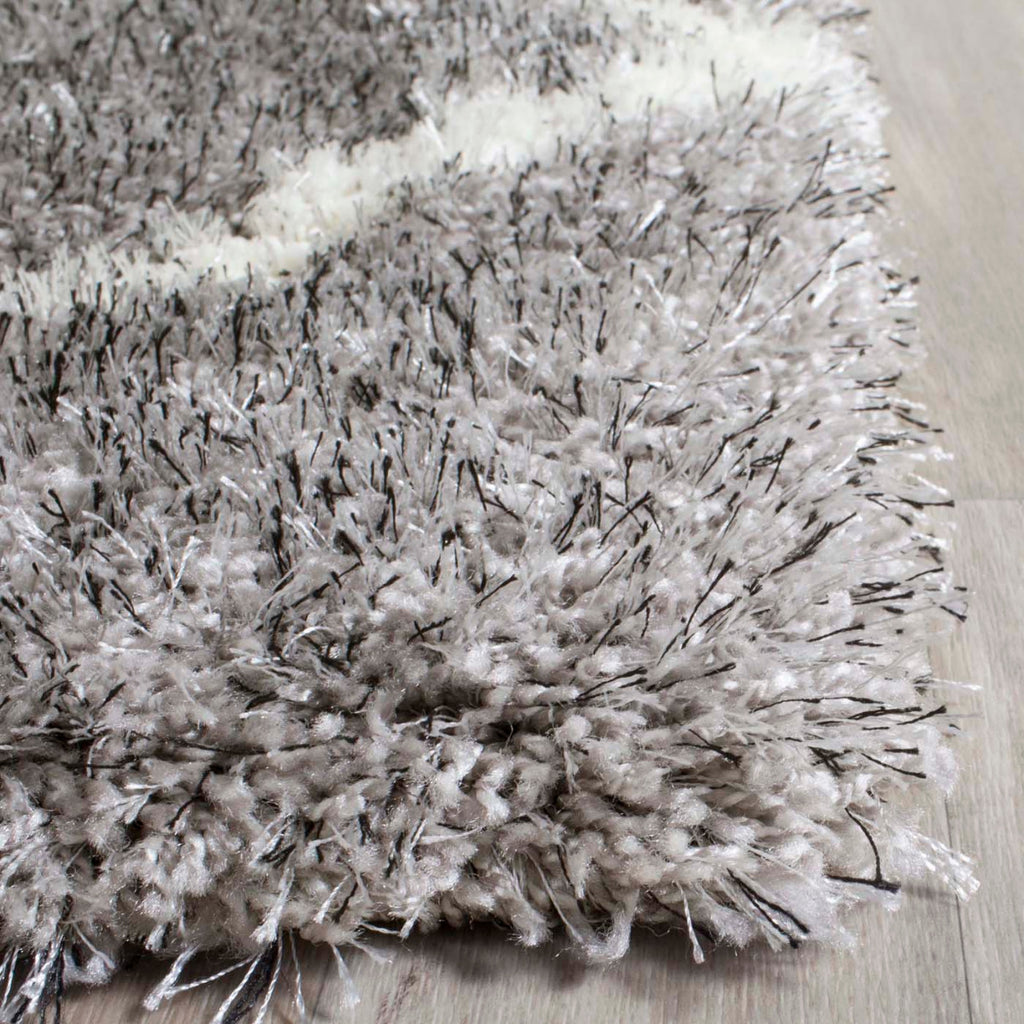 Safavieh Sgm-Montreal Shag Rug Collection SGM831D - Grey / Ivory