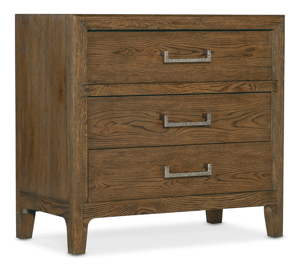 Chapman Three-Drawer Nightstand | Hooker Furniture - 6033-90016-85