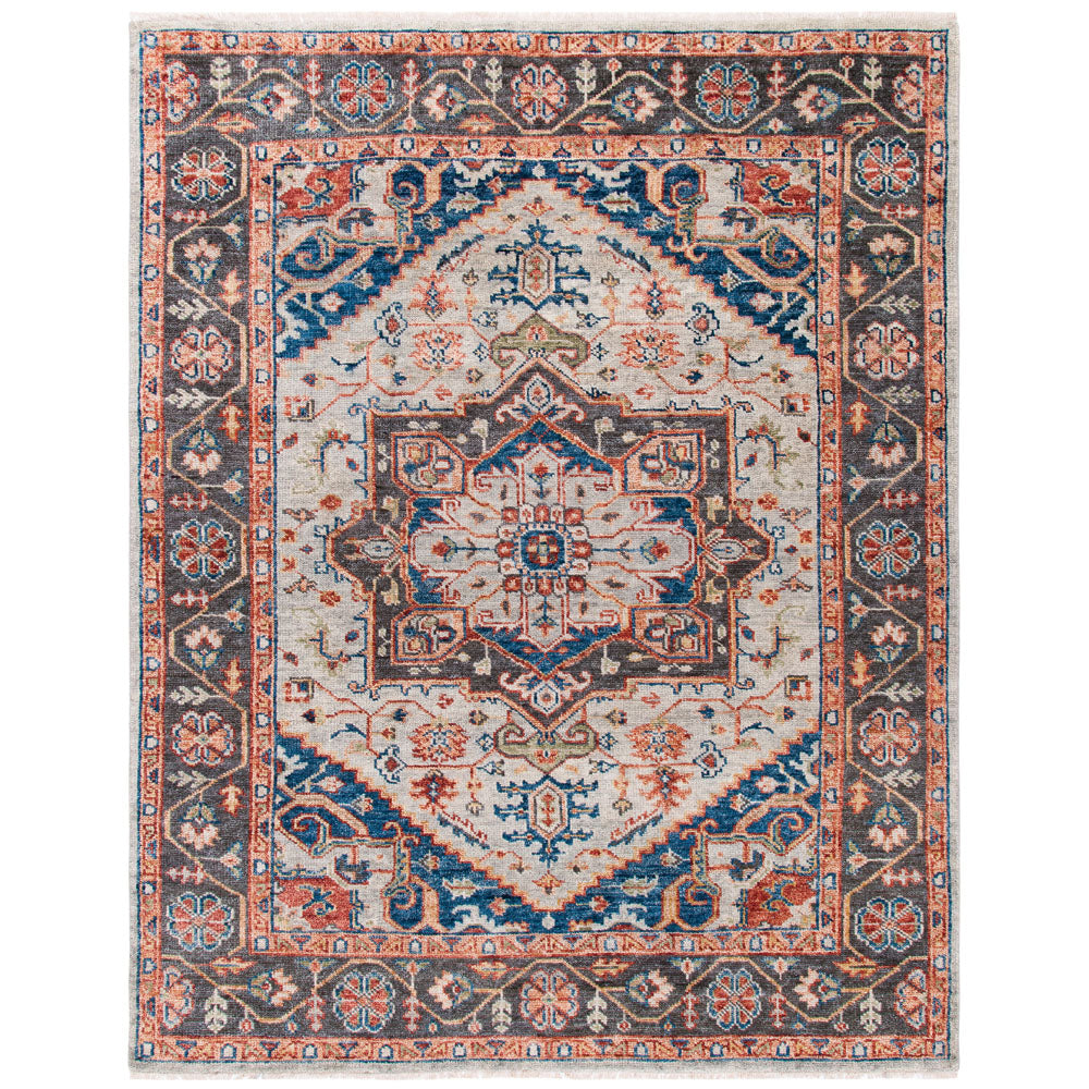 Samarkand 101 Grey / Charcoal | Safavieh - SRK101F-10