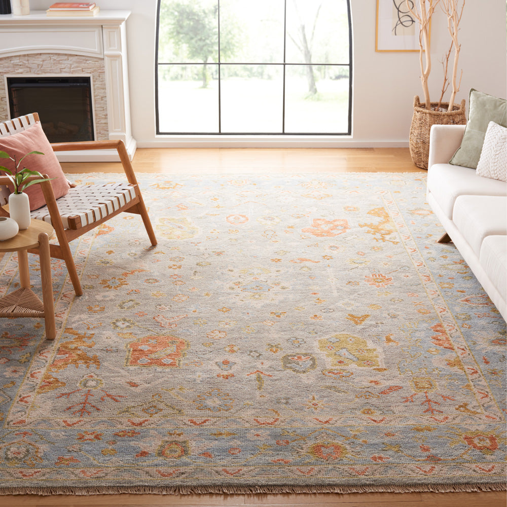 Samarkand 129 Blue / Grey | Safavieh - SRK129M-10
