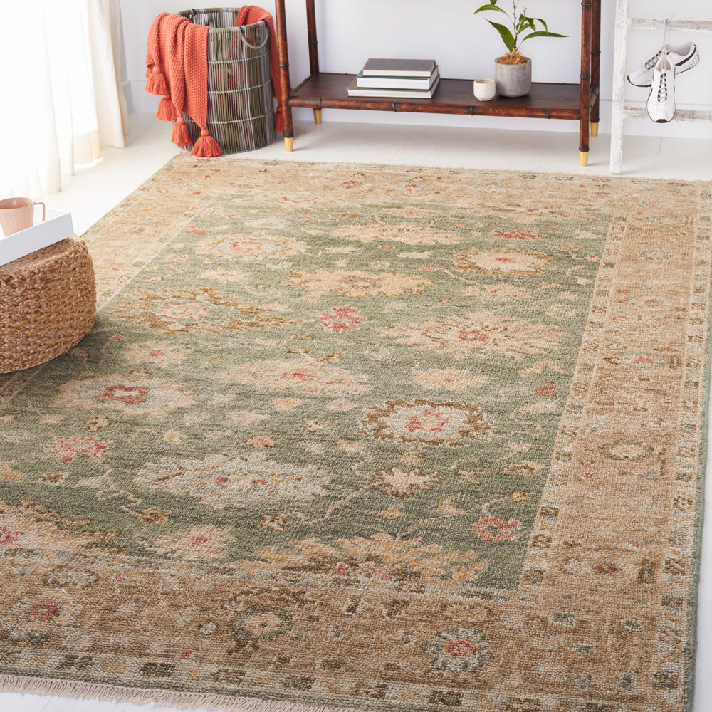 Samarkand 160 Sage / Taupe | Safavieh - SRK160W-10