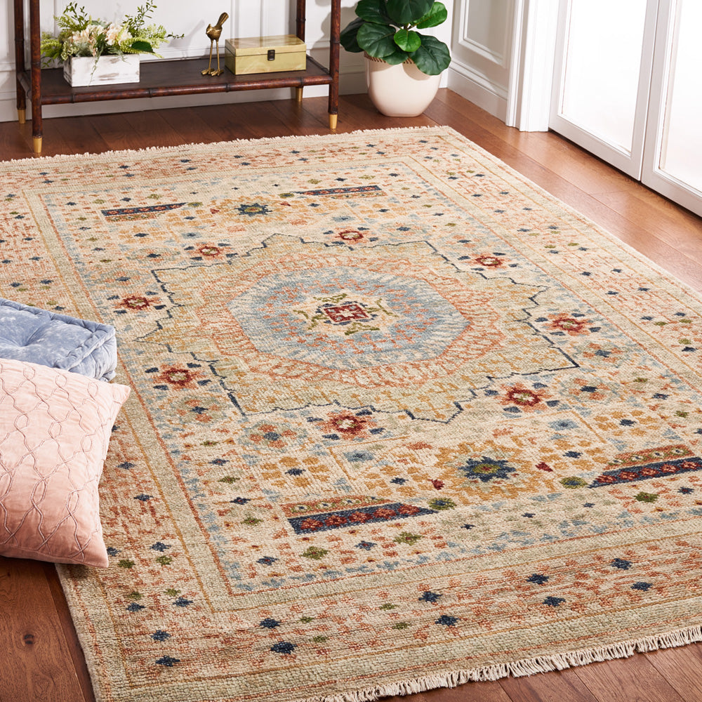 Samarkand 165 Ivory / Rust | Safavieh - SRK165A-10