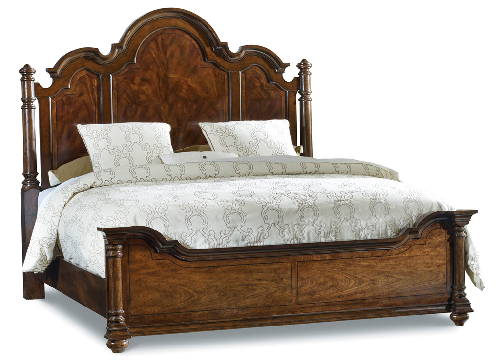 Leesburg Queen Poster Bed | Hooker Furniture - 5381-90650