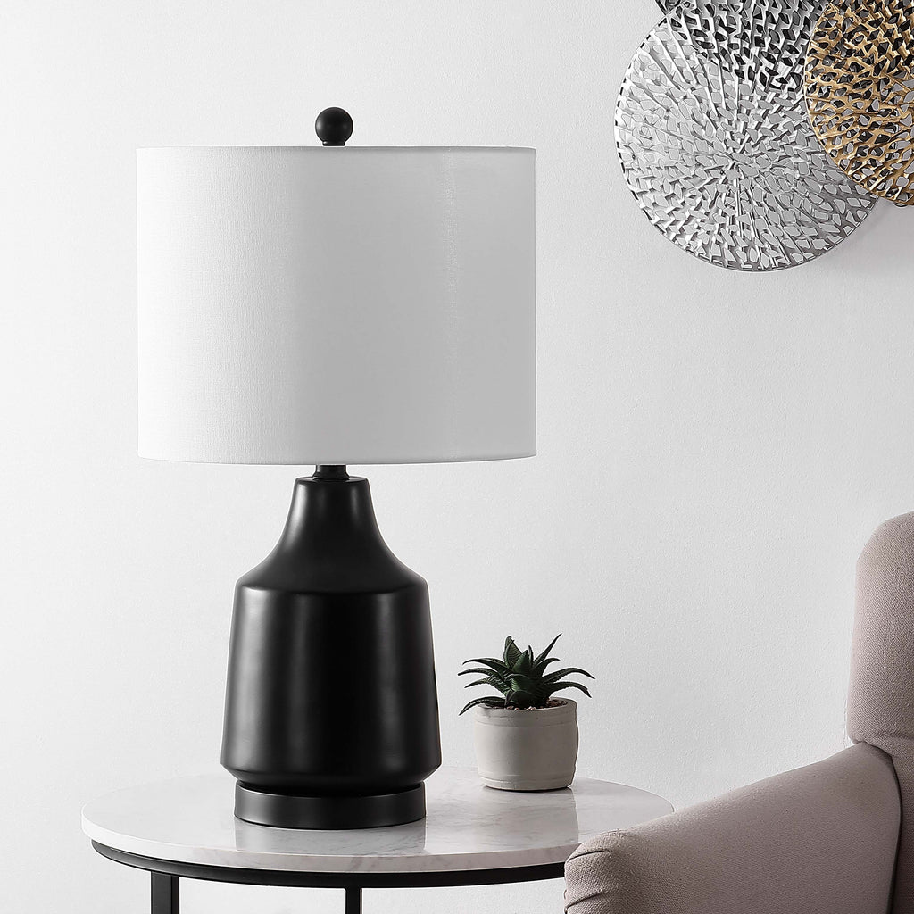 Atrius Table Lamp  | Safavieh - TBL4373 - Black