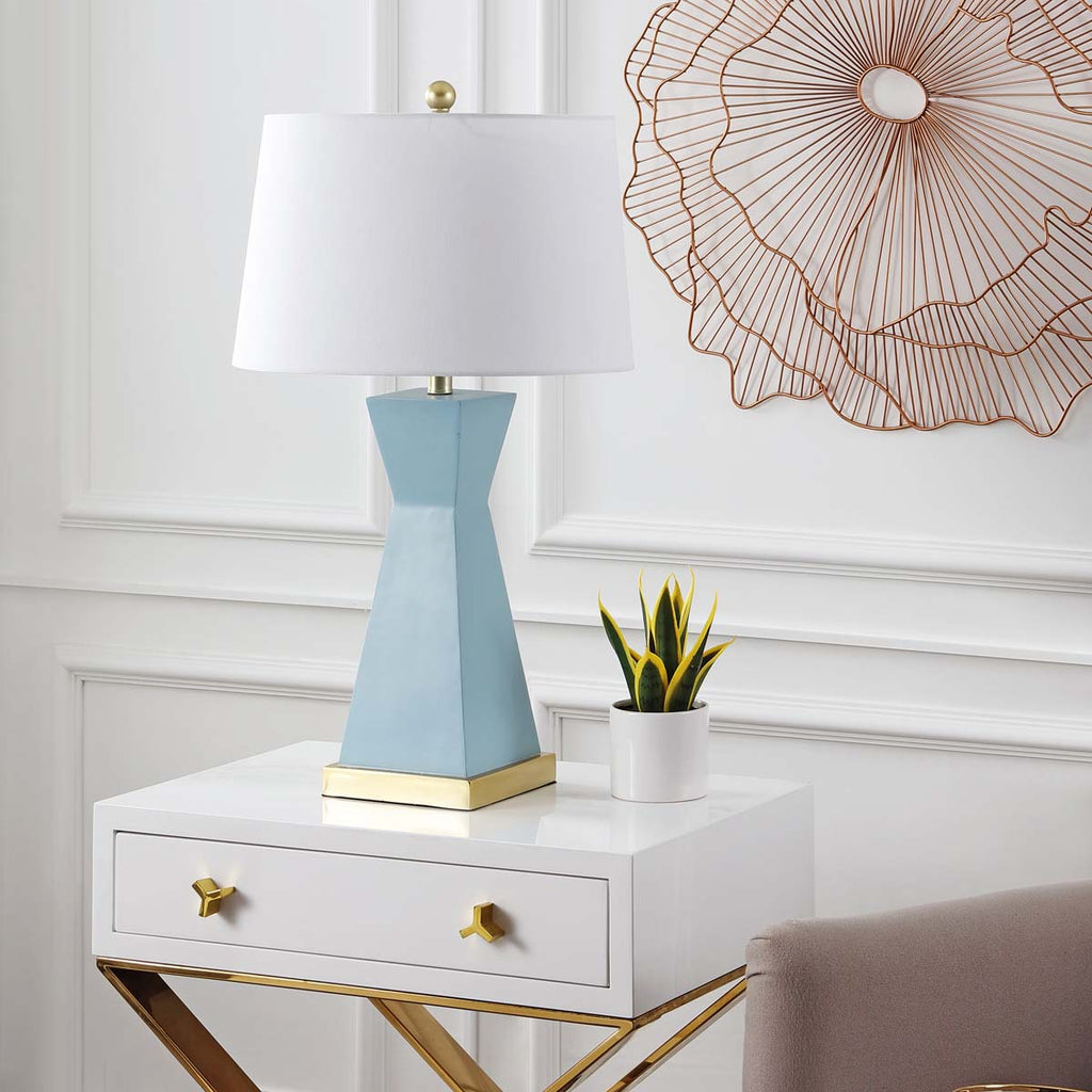 Onder Table Lamp (Set of 2) | Safavieh - TBL4406 - Blue