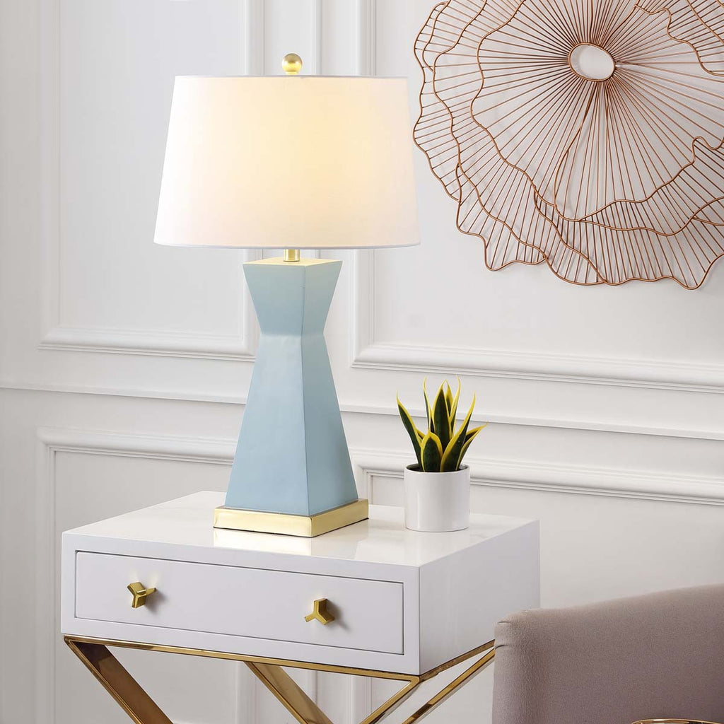 Onder Table Lamp (Set of 2) | Safavieh - TBL4406 - Blue