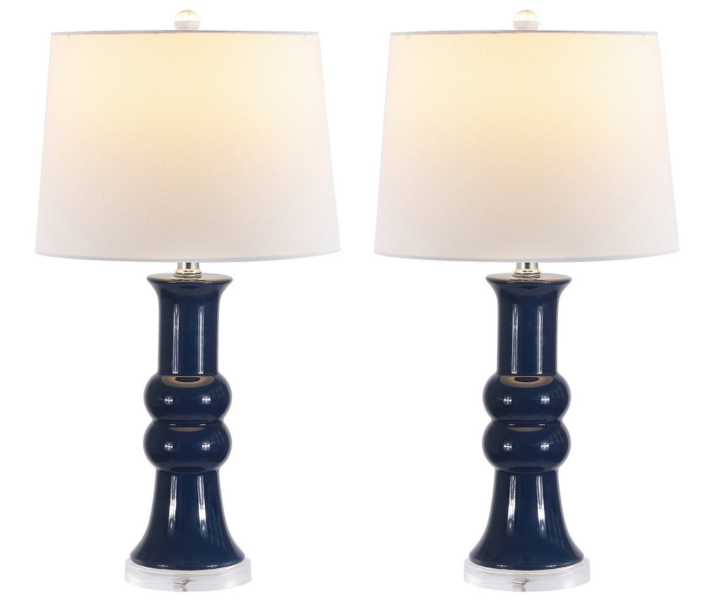 Lamber Table Lamp (Set of 2) | Safavieh - TBL4418 - Blue