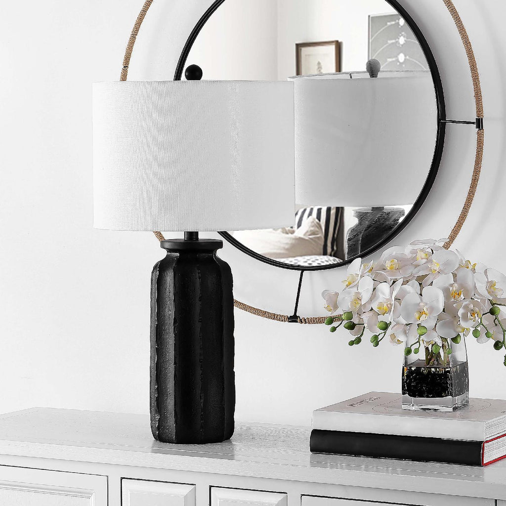 Candri Table Lamp  | Safavieh - TBL4427 - Matte Black