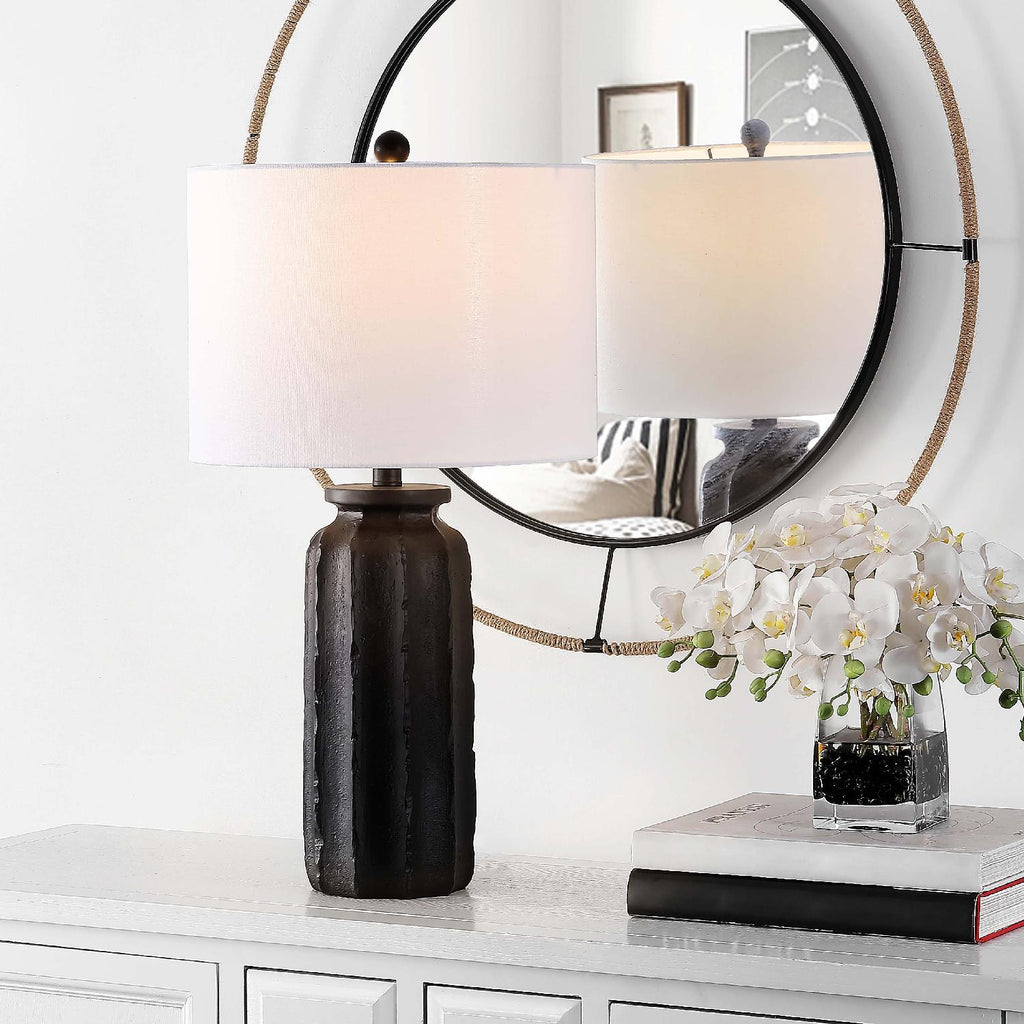 Candri Table Lamp  | Safavieh - TBL4427 - Matte Black