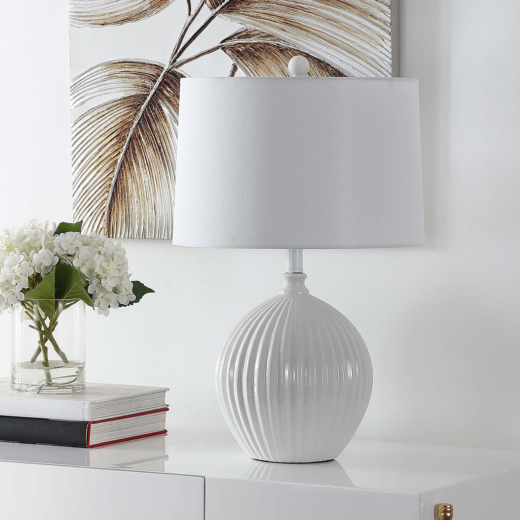 Papen Table Lamp  | Safavieh - TBL4431 - White