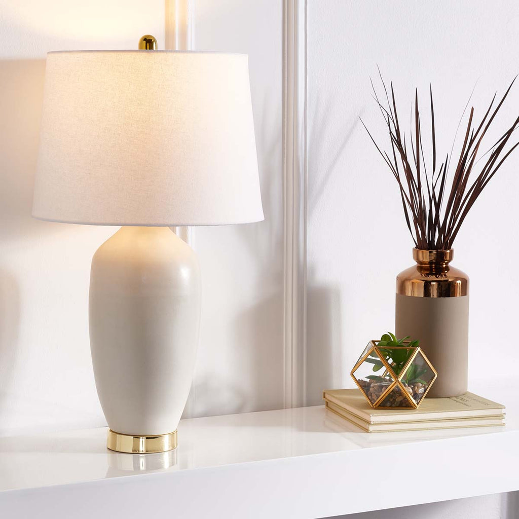 Laine Table Lamp  | Safavieh - TBL9006 - Natural